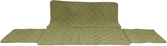 CPC Diamond Quilted Couch Protector, 60-Inch, Sage
