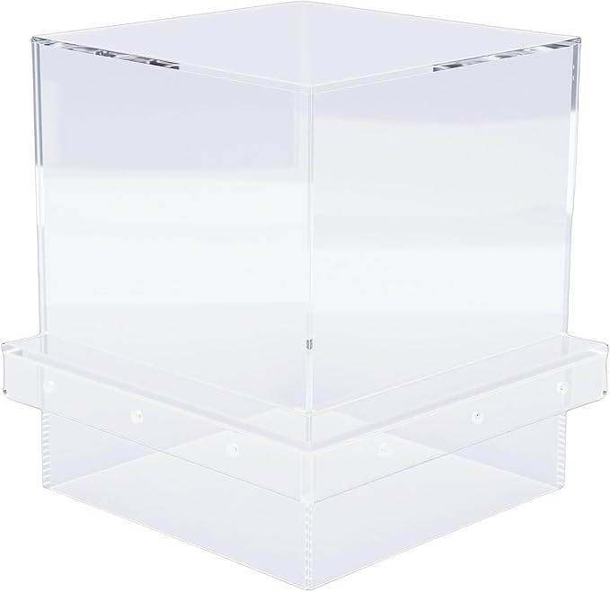 Fabater Negative Pressure Fishtank, Transparent PMMA Fish Tanks, Vacuum Suspended Fish Elevator Aquarium Decoration, Auto Refill Water Level Maintenance for Aquatic Pets