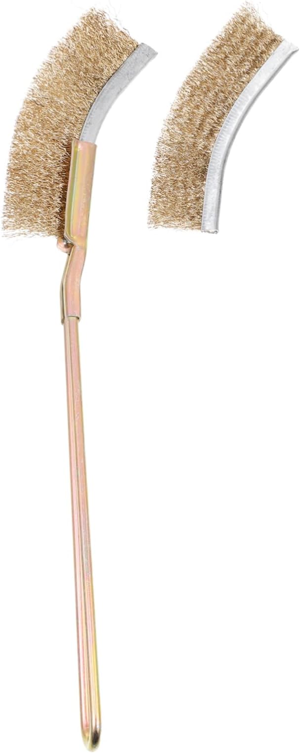 1Set Long Handle Bird Cage Cleaner Brush Wire Brush with Angled Heads for Cleaning of Bird Cages Bird Cage Accessories for