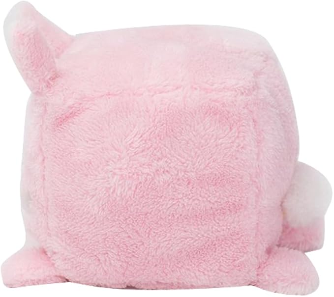 ZippyPaws - Squeakie Blocks, Stuffing Squeaky Plush Dog Toy, Square Shape for Endless Fun - Bunny