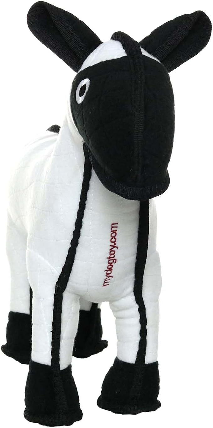 TUFFY - World's Tuffest Soft Dog Toy -Barnyard- Multiple Layers. Made Durable, Strong & Tough. Interactive Play (Tug, Toss & Fetch). Machine Washable & Floats. (Sheep, Large)