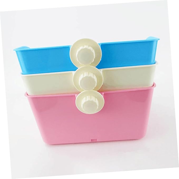 Beavorty Pet Toilet Tray Box Rabbit Potty Training Compact Portable Litter Pad for Dog Random Color