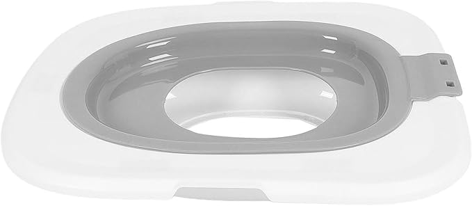 Cat Toilet Training Kit | Reusable Pet Toilet Trainer for Home Use | Removable Urinal System Fits All Cat Sizes/Breeds | ABS Material, Easy to Maintain (Gray)