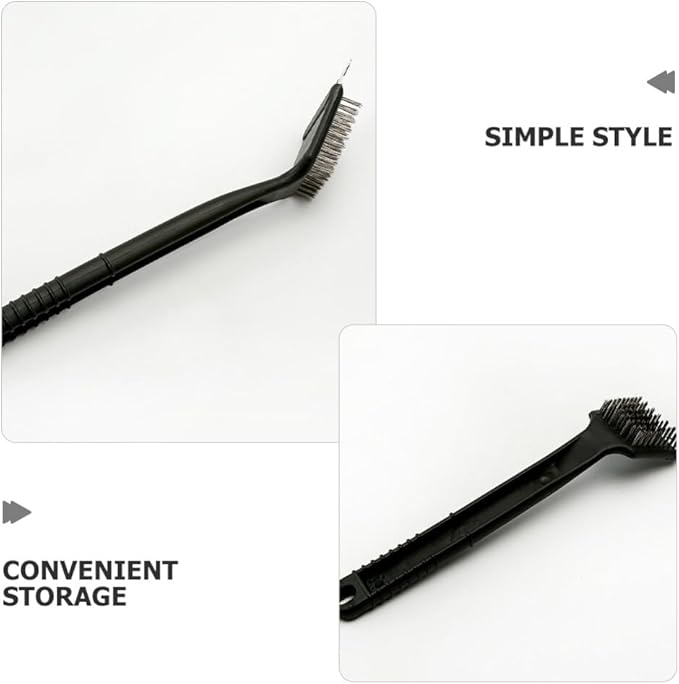 INOOMP 5pcs Handle Birdcage Cleaning Brush Scrubber for Bird Cage Maintenance for All Bird Types and Hard Reach Areas