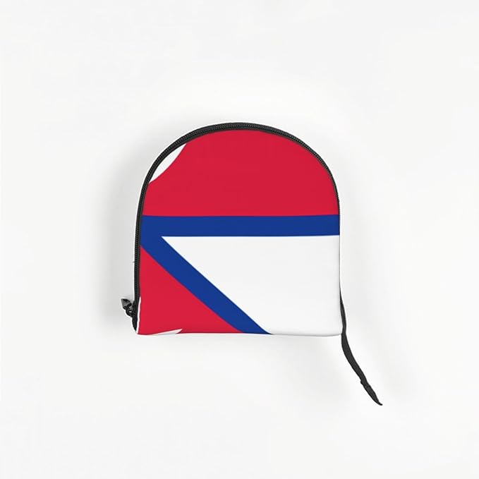 Foldable Pet Carrier Sling - Waterproof Small Dog & Cat Travel Flag of Nepal Tote with Safety Hook for Hiking