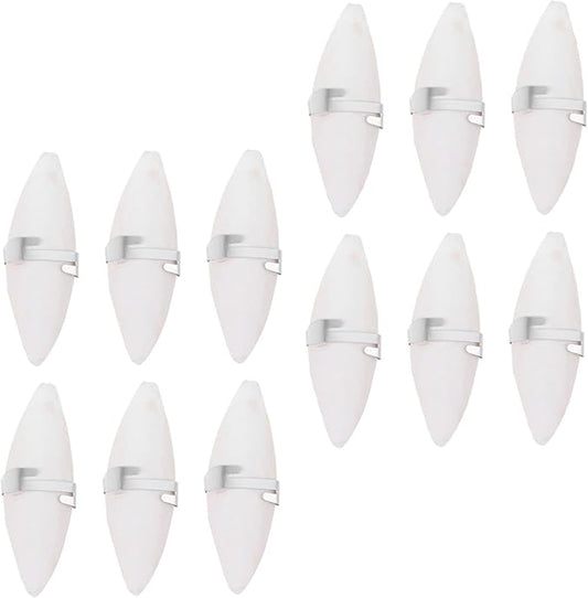 Abaodam 12sets Hamster Toys Cuttlebone Chewing Bone Bite Toy Holder Bird Cage Accessories for Parrots Pet