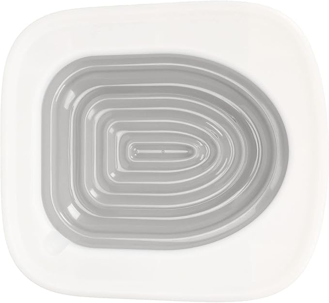 Cat Toilet Training Kit EcoFriendly Safe Toilet Trainer System for Healthier Cats with Recesses for Easy Cleaning for Cat Supplies (Gray)
