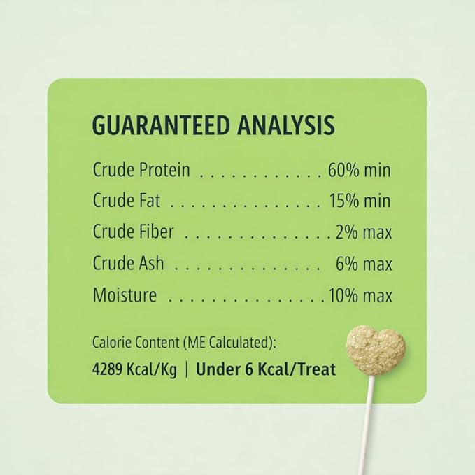 Freeze Dried Cat Treats Catnip Lollipops 12 Pops - High Protein Lickable Cat Nip Treats on Stick for Training Bonding - Cat Snacks No Artificial Flavors Preservatives for Kittens Cats All Ages