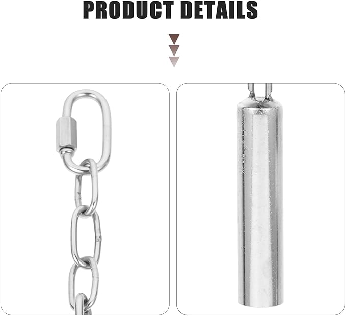 Hemobllo Hand Shaking Bell Parrot with Stainless Steel Bell for Birdcage Hanging Squirrel and African Grey Chewing for Cage Activity and Play