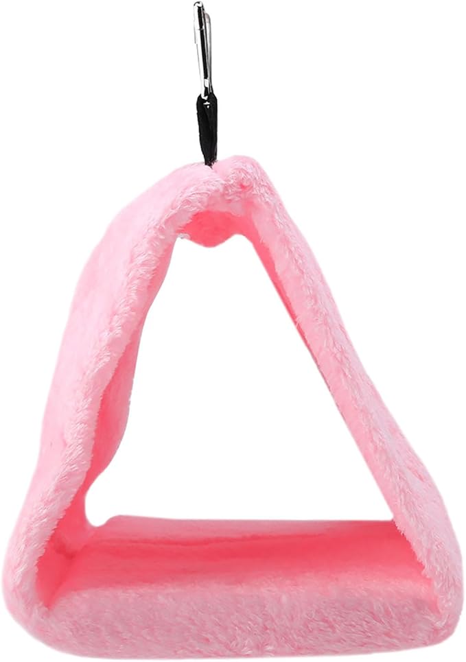 CHICIRIS Bird Hanging Tent,Soft Plush Cozy Bird Hammock,Winter Warm Bird Toy,Durable Safe Bird Cage Accessory,Comfortable Secure for Small Birds,Ideal for Medium Birds,for Pet Birds,for Indoor Birds