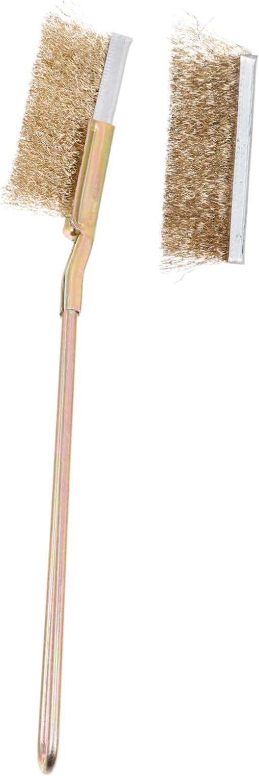 ibasenice 1set Bird Cage Cleaning Brush Handle Wire Cleaner for Maintenance for Bird Owners to and Fecal Practical Cleaning Tool
