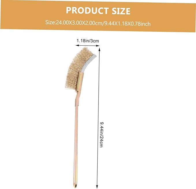 Milisten 1set Bird Cage Cleaning Brush and Bird Poop Extra Handle for Parrot Cages and Birdcage Maintenance Supplies