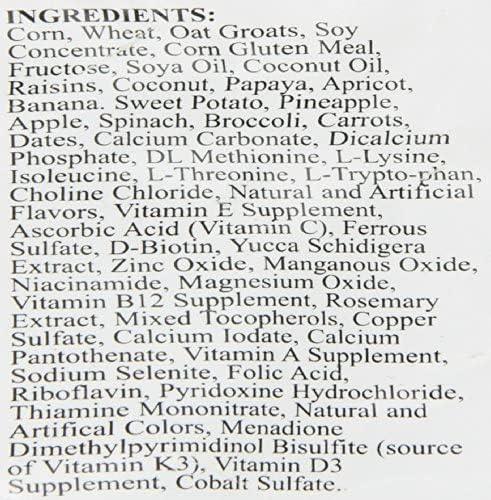 Pretty Bird International Bpb73315 Species Specific Special Lory Bird Food With Fructose, 3-Pound