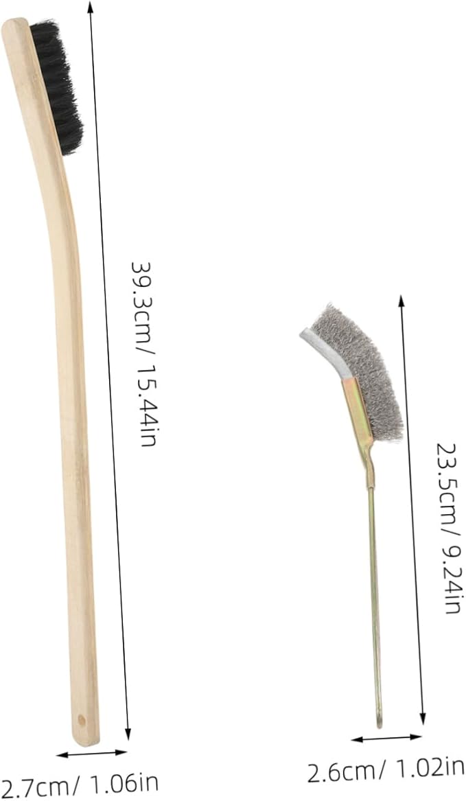 VANZACK 3pcs Bird Cage Cleaning Brush Soft Bristles for Gentle for Birdcages and Pet Cages Essential Bird Accessories for Easy Maintenance