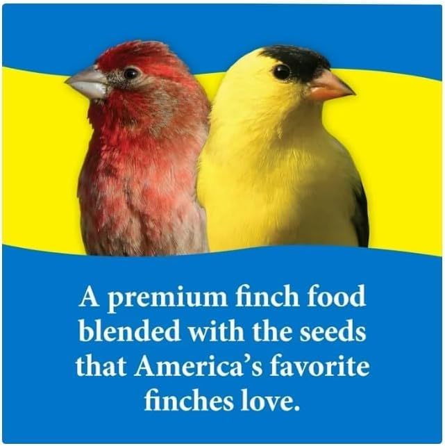 3~D Pet Products Finch Food Finch Lovers Mix Dry Wild Bird Food, Seeds ~ 5 Lb Bag ~ Ideal for Attracting Finches and Other Wild Birds ~ 1 Pack