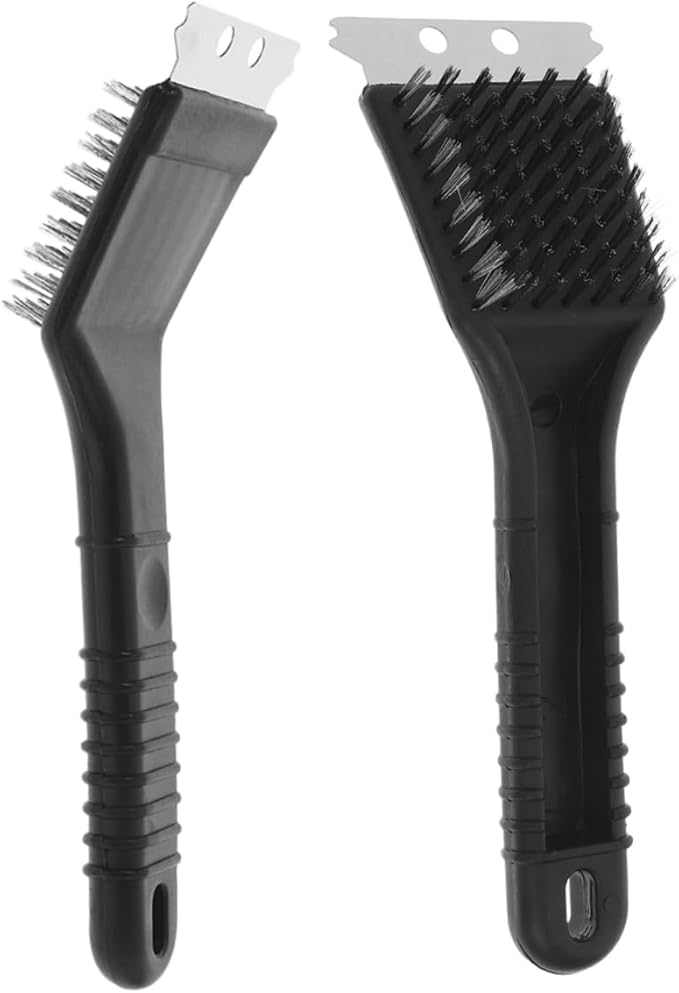 Balacoo 2pcs Bird Cage Cleaning Tools Multi-Function Bird Droppings Brush Long Handle Birdcage Cleaning Brush Pet Cage Accessory