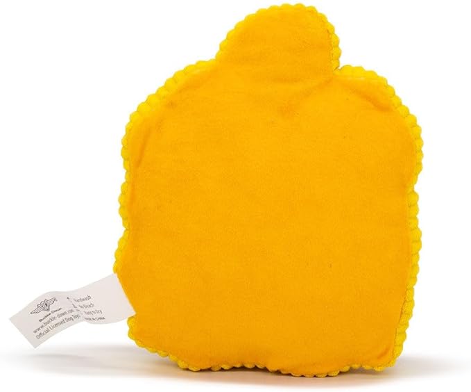 Buckle-Down The Wizarding World of Harry Potter Dog Toy, Hufflepuff Badger Crest Pet Toy, Plush