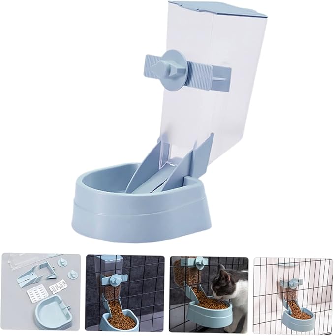 Levemolo Hanging Automatic Bird Feeder for Indoor Outdoor Use Reliable Pet Food Dispenser for Parakeets Hamsters Hedgehogs Easy Installation High