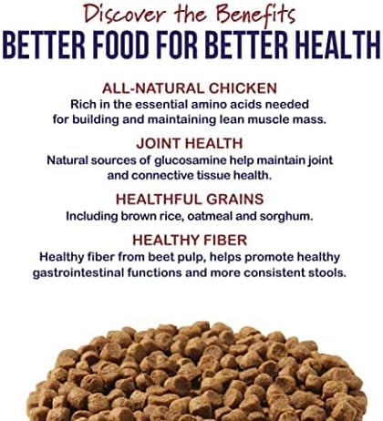 Best Breed Dr. Gary's Senior Dog Recipe, Reduced Calorie Dry Dog Food for Senior & Overweight Dogs, All Breeds, 13 lb. Bag