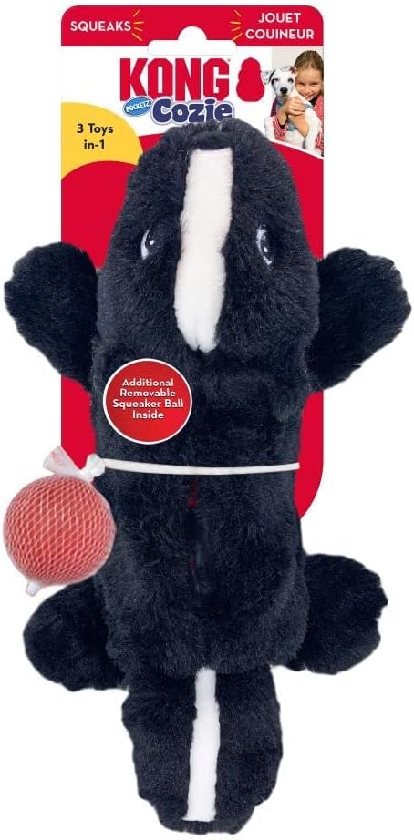 KONG Cozie Pocketz Skunk (Small)
