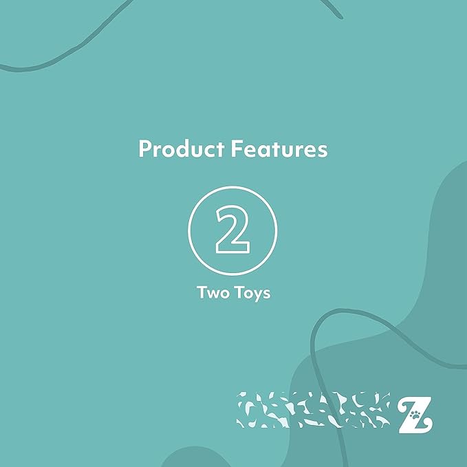 ZippyPaws Squeakie Crawler - No Stuffing Dog Toy to Keep Them Busy, for Small & Medium Dogs, Squeaky Pet Toy for Boredom, Unstuffed Chew Toy, Soft Plush Puppy Products, Duck & Pig - 6.5"