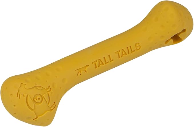 Tall Tails Goat Sport Fetch Bone Toy for Dogs, Small