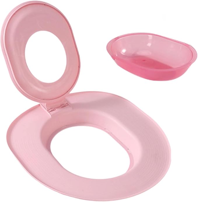 Cats Toilet Training Kit, Reusables Cats Toilet Training Steps-by-Steps Litter Systems with Balanced Base, Easy Disassembly in Flexible Layouts
