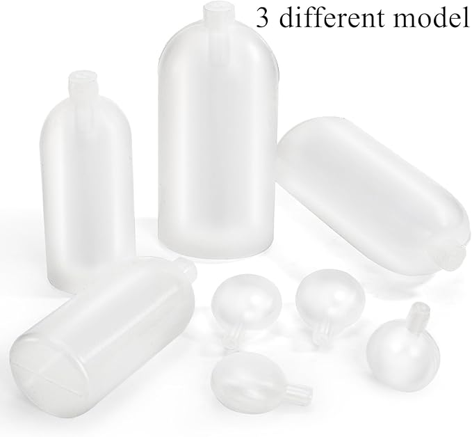 Tebery 45 Pack Large Replacement Squeakers for Dog Toys, Loud Plastic Pet Toy Squeakers Repair, Squeaky DIY Toy Noise Makers Accessories, Insert Replacement Squeaker for Cat Dog Toy, 3 Model