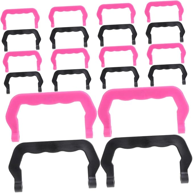 Levemolo 20pcs Portable Birdcage Handles Plastic Handles for Pet Cage Safe and Easy to Carry Suitable for Guinea Pigs Birds Hamsters