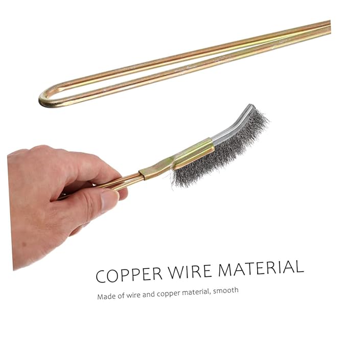 2pcs Bird Cage Cleaning Brush Long Handle Feeder Cage Wire Brush Cleaner Easy Cleaning Bird Parrot Accessories 24x3cm