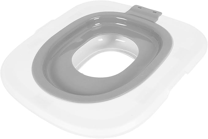 Mingzhe Cat Toilet Training Kit Reusable Pet Urinal Removable Toilet Trainer System for Home Pet Shop Made of ABS Material Size 37x40cm (Gray)