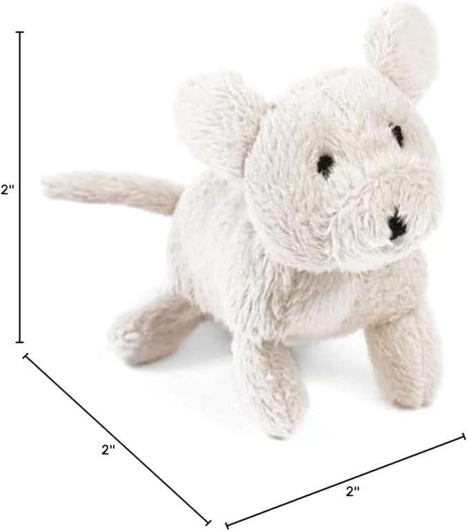 Oscar Newman Chihuahua Pipsqueak Toy, 5-inch Length, Beige