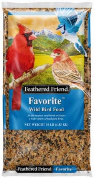 Feathered Friend 14364 Favorite Wild Bird Food, 10 Lb. Bag - Quantity 1