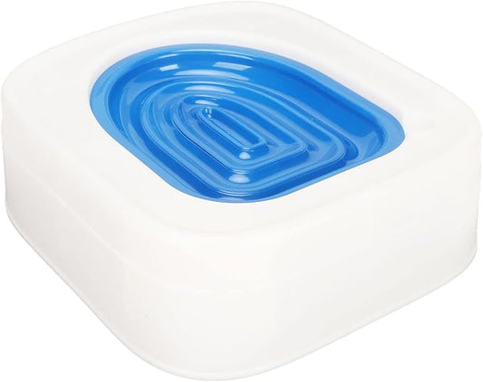Cat Toilet Training Kit EcoFriendly Safe Toilet Trainer System for Healthier Cats with Recesses for Easy Cleaning for Cat Supplies (Blue)