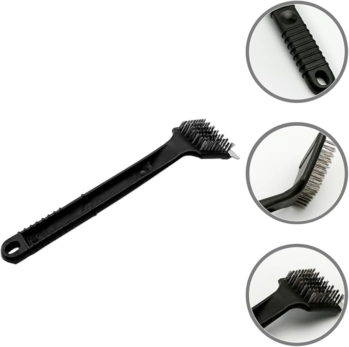 SUPVOX 5pcs Long Handle Bird Cage Cleaning Brush Professional Bird Brush for Parrot Cage No Shedding Scrubber