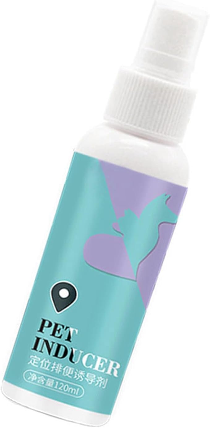 Potty Training Spray for Dogs and Cats, 120ml Pet Housebreaking Aid with Odor Attractant, Potty Training Aid Spray for Indoor and Outdoor Use to Establish Good Habits