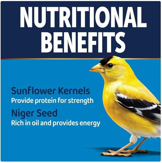3-D Pet Products Finch Food Finch Lovers Mix Dry Wild Bird Food, Seeds ~ 5 Lb Bag ~ Ideal for Attracting Finches and Other Wild Birds.