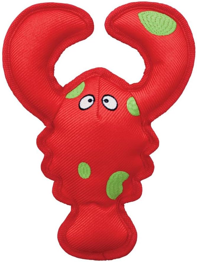 KONG Belly Flops Lobster Dog Toy