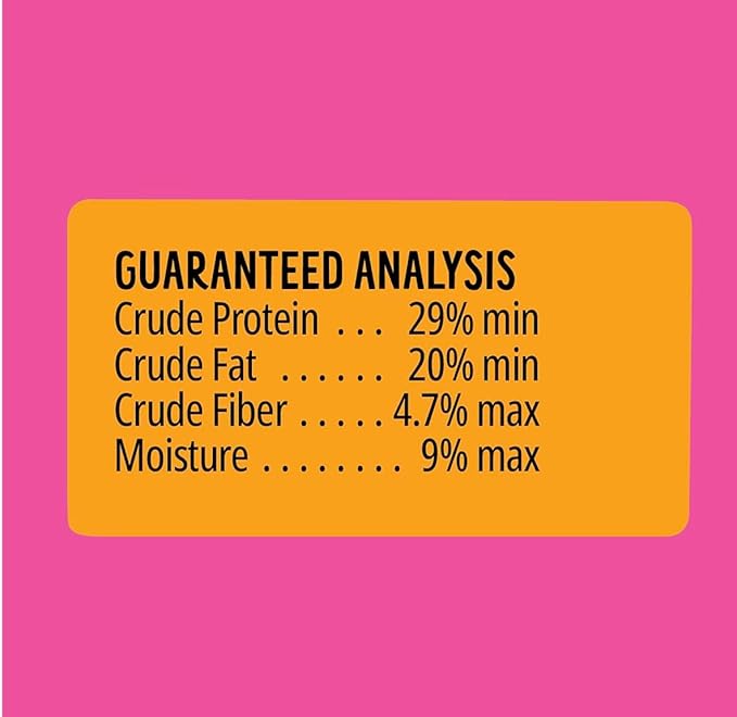 Bonkers Cat Treats, Paw Lickin' Chicken Flavor, Crunchy Outer Gooey Inner, Wheat and Soy Free, 6.3 oz Bag with Colorful Spring Cat Toys, Under 2 Calories per Treat