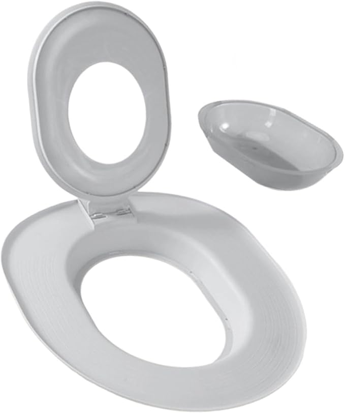 Cats Toilet Training Kit, Reusables Cats Toilet Training Steps-by-Steps Litter Systems with Balanced Base, Easy Disassembly in Flexible Layouts
