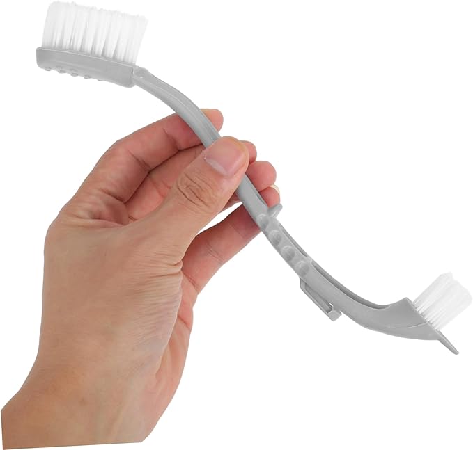 4pcs Bird Cage Cleaner Brush Long Handle Parrot Cage Washing Tool with Double Heads for Easy Cleaning and Maintenance for Pet Owners