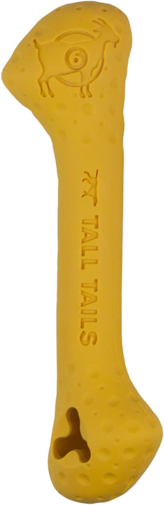 Tall Tails Goat Sport Fetch Bone Toy for Dogs, Small