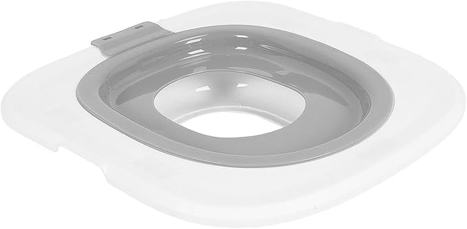 Mingzhe Cat Toilet Training Kit Reusable Pet Urinal Removable Toilet Trainer System for Home Pet Shop Made of ABS Material Size 37x40cm (Gray)