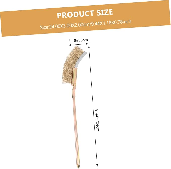 Abaodam 1Set Long Handle Bird Cage Cleaning Brush Durable Cage Cleaner for Easy Access to Hard to Reach Areas Essential Bird Cage Accessories