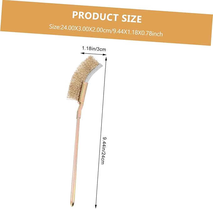 Balacoo 1Set Long Handle Bird Cage Cleaning Brush Practical Parrot Brush for Easy Cleaning of Animal Cages for and Fecal