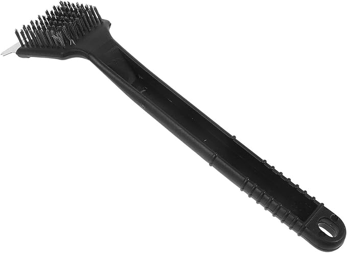 Milisten Handle Birdcage Cleaning Brush Reusable Stainless Steel Tool for Easy Bird Cage Cleaning Non-Shedding Bristles for All Cage Types and Convenient
