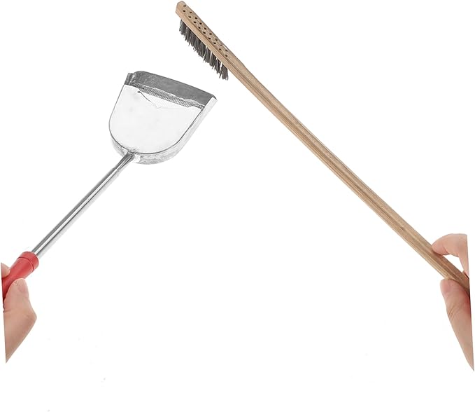 BESPORTBLE 2pcs Bird Cage Cleaning Kit Parrot Cage Brush Scraper Tool Set Suitable for Hamsters Guinea Pigs and More