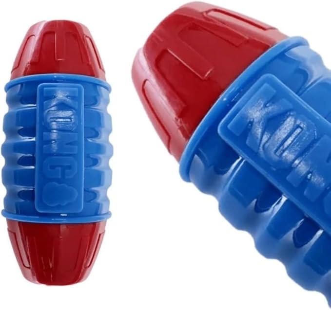KONG Company 38750206: CoreStrength Rattlez Dog Toy, Fotball