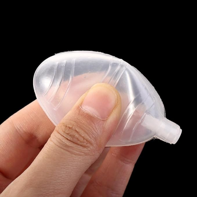 GANPUB 10Pcs Squeaky Noise Maker Bb Squeakers Squeakers Repair Fix Insert Replacement Plastic Dog Cat Parrot Bird Rabbit DIY Toys Accessories Squeakers for Dog Squeaky Toys, Transparent