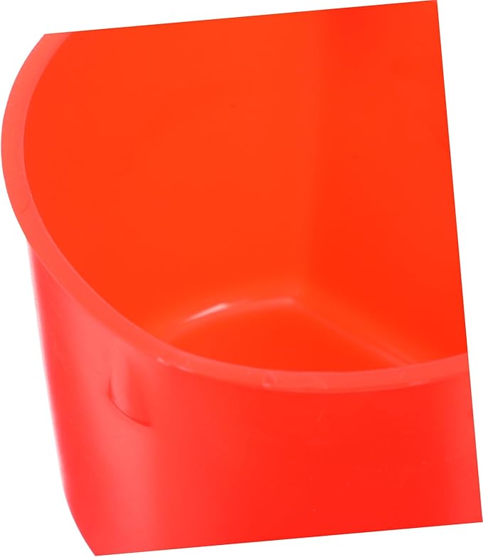 BESPORTBLE 4pcs Thickened Hanging Bird Cage Cups Removable Feeding Bowls for Small Animals Easy Install Watering Tool for and Birds Optimal Capacity